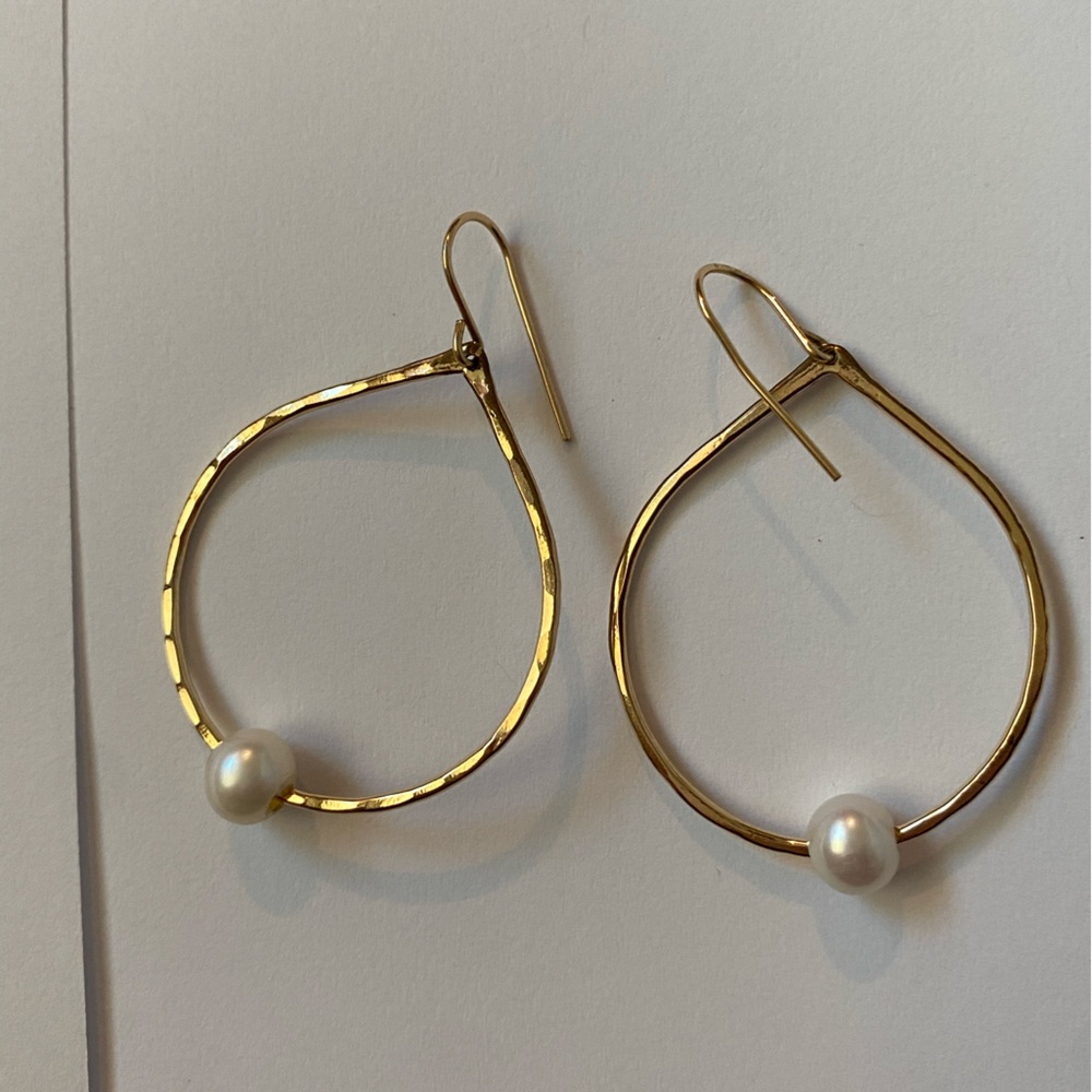14K GF GOLD FILLED earrings - NON MAGNETIC